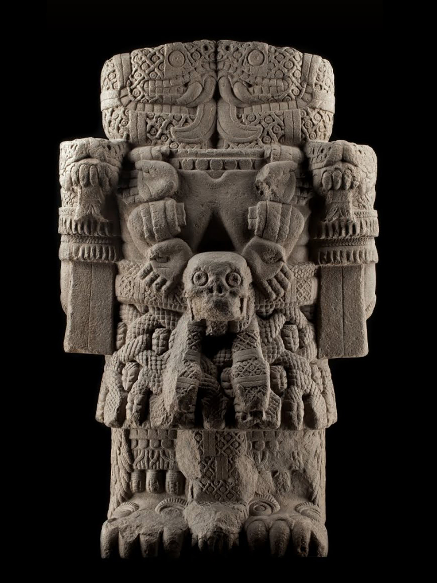 Statue of Coatlicue at the Museo Nacional de Antropología in Mexico City